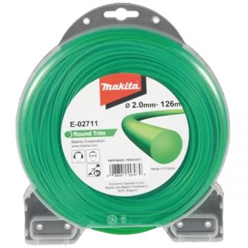 Makita  E-02711 - Fir de taiere 2 mm 126 m forma rotunda