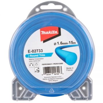 Makita  E-02733 - Fir de taiere 1.6 mm 15 m forma rotunda