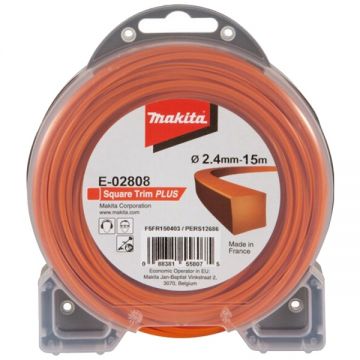 Makita  E-02808 - Fir de taiere 2.4 mm 15 m forma patrata
