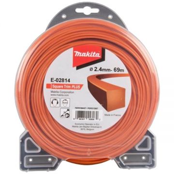 Makita  E-02814 - Fir de taiere 2.4 mm 69 m forma patrata