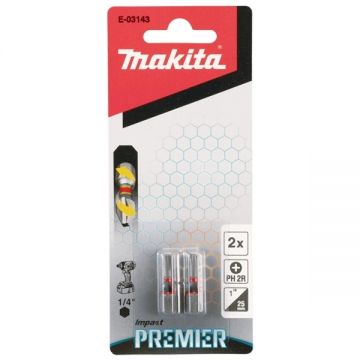 Makita  E-03143 - Set capete de insurubare PH2 2 bucati