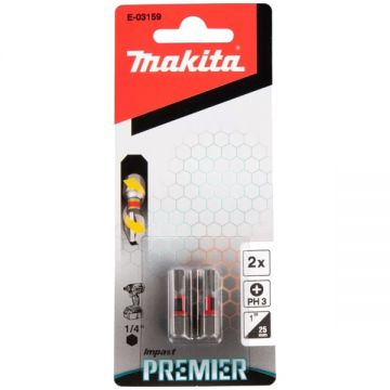 Makita  E-03159 - Set capete de insurubare profil PH 2 bucati
