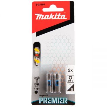 Makita  E-03165 - Set capete de insurubare profil PZ 2 bucati