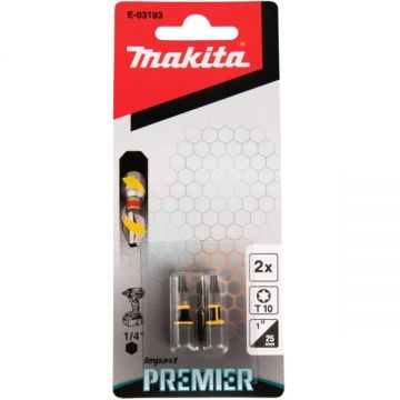 Makita  E-03193 - Set capete de insurubare profil TORX 2 bucati