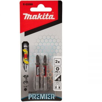 Makita  E-03268 - Set capete de insurubare profil PH 2 bucati