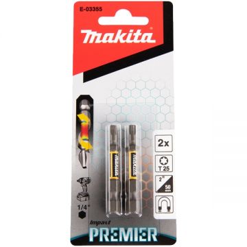 Makita  E-03355 - Set capete de insurubare profil TORX 2 bucati