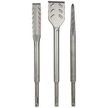 Makita  E-20220 - Set dalti si spituri SDS-Plus 250 mm 3 bucati