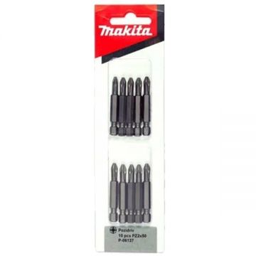Makita  P-06127 - Set capete de insurubare profil PZ2 10 bucati