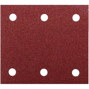 Makita  P-42444 - Foaie abraziva dreptunghi 114x102 mm 6 gauri granulatie 100 50 buc