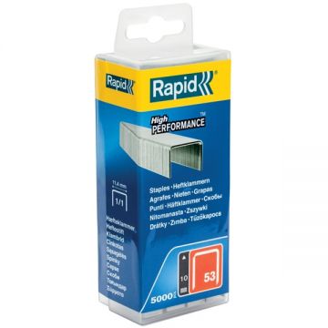 Rapid  No. 53 - Set capse 11.4x10 mm R53 R253 R353 R453 MS2.1 MS4.1 ALU610 ALU753 ALU853 ALU953 E100 ESN530 BTX530 R553 PS101 PS6-16 M20 M30 M40 Hobby Tacker Dual Multitacker Compacta Hobby Electric 5000 bucati
