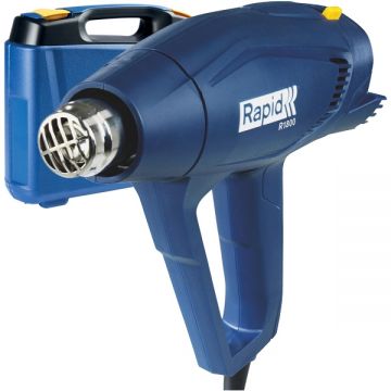 Rapid  R1800 - Suflanta cu aer cald 1800 W 550 grade C 450 l/min valiza plastic accesorii