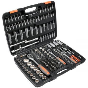 Sthor  58688 - Set capete de insurubare si chei tubulare mixte 173 bucati