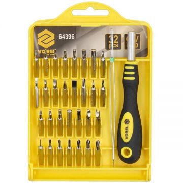 Vorel  64396 - Set capete de insurubare mixte 32 bucati