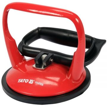 Yato  YT-37235 - Dispozitiv de fixare cu 1 ventuza 60  kg 125  mm
