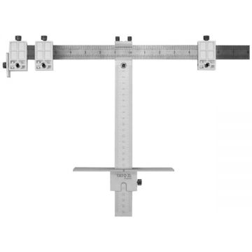 Yato  YT-44130 - Sablon pentru marcarea gaurilor 250 mm
