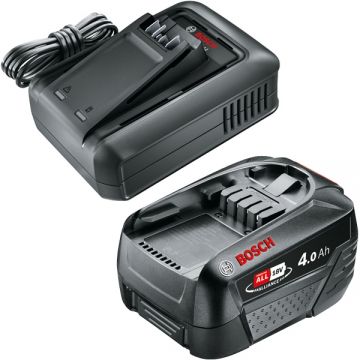 Bosch  1600A031T6 - Set 1 acumulator si incarcator Li-Ion 18 V 4 Ah incarcare rapida