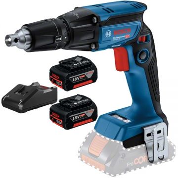 Bosch  GTB 18V-45 + GBA + GAL 18V-40 - Masina de insurubat 6 Nm + Set 2 acumulatori si incarcator Li-Ion 18 V 5 Ah