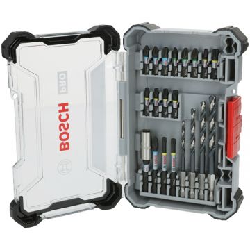 Bosch  PRO Impact - Set accesorii insurubare si burghie metal 20 bucati
