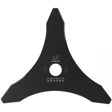 Evotools  679073 - Cutit pentru motocoasa 255x25.4x1.3 mm 3 dinti -