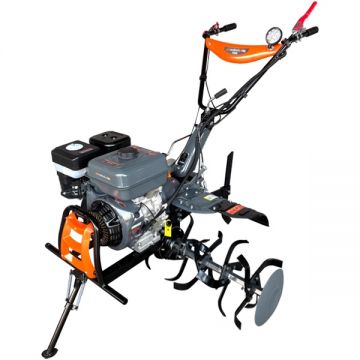 Evotools  T900 - Motocultor Evotools - 9 CP 55-85-100 cm 4 viteze (3 inainte + 1 inapoi) benzina fara plumb echipat cu faruri
