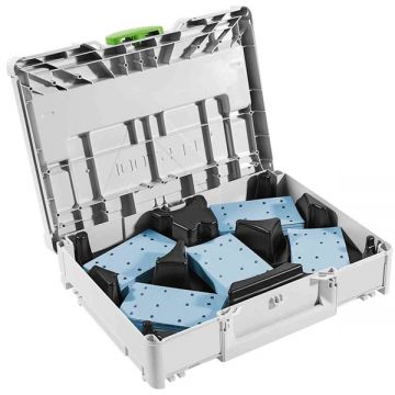 Festool  SYS-STF 80X133 GR-Set - Foaie abraziva dreptunghi 133x80 mm 14 gauri granulatie mixta 100 buc