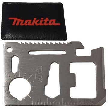 Makita  PROMO554 - Card multitool 15 functii