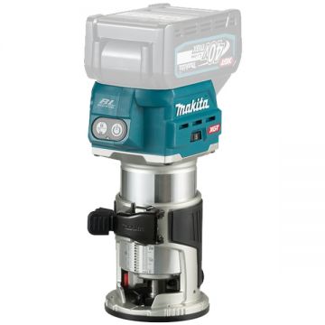 Makita  RT001GZ18 XGT - Masina de frezat fara acumulatori si incarcator Li-Ion 40 V - Ah 6 8 mm