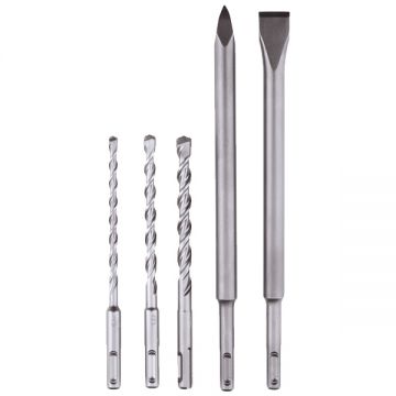 Metabo  630477000 - Set SDS-Plus 3 burghie 2 dalti fara cutie