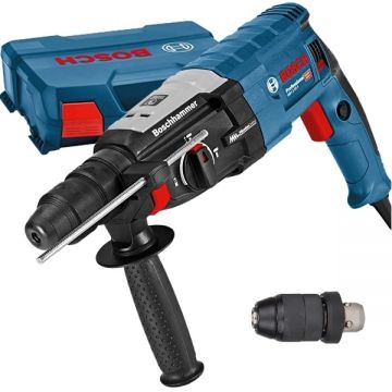 Pachet  10x Bosch GBH 2-28 F - Rotopercutor SDS-Plus 880 W 3.2 J mandrina interschimbabila valiza plastic