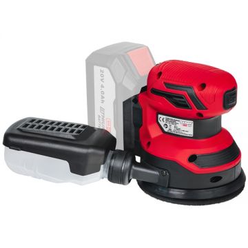 Raider  RDP-KRSA20 - Slefuitor cu excentric fara acumulatori si incarcator Li-Ion 20 V - Ah 125 mm
