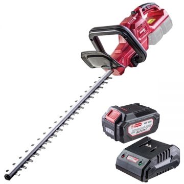Raider  RDP-SCHT20 + RDP-R20 - Masina de tuns gard viu 51 cm + Set 1 acumulator si incarcator Li-Ion 20 V 4 Ah