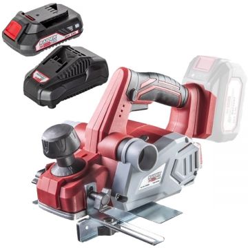 Raider  RDP-SEP20 + RDP-R20 - Rindea 82 mm + Set 1 acumulator si incarcator Li-Ion 20 V 2 Ah