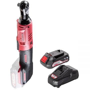 Raider  RDP-SRW20 + RDP-R20 - Cheie cu clichet 60 Nm + Set 1 acumulator si incarcator Li-Ion 20 V 2 Ah