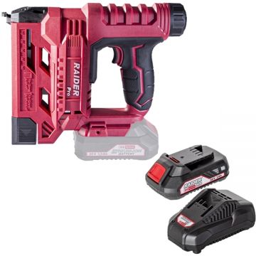 Raider  RDP-SST20 + RDP-R20 - Capsator 15-25 mm + Set 1 acumulator si incarcator Li-Ion 20 V 2 Ah