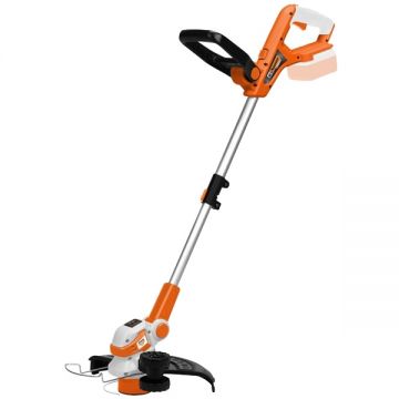 Ruris  2024e - Trimmer gazon fara acumulatori si incarcator Li-Ion 20 V - Ah 300 mm cap cu fir
