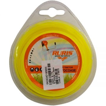 Ruris  6-173 - Fir de taiere 1.6 mm 15 m forma rotunda