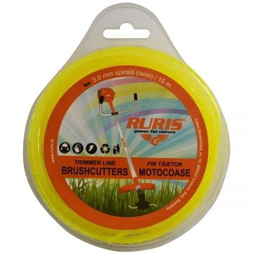 Ruris  6-180 - Fir de taiere 3 mm 15 m forma rasucita