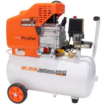 Ruris  AirPower 2400 - Compresor cu ulei 1500 W 24 l 180 l/min 8 bar