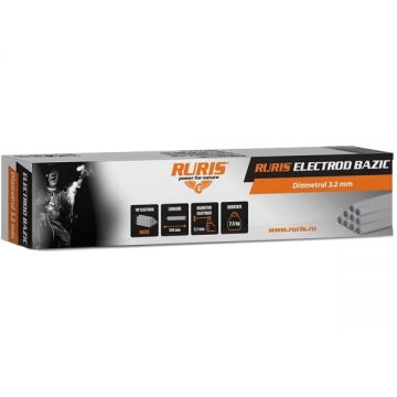 Ruris  electrbr3222 - Electrozi bazici/superbaz 3.2x350 mm 2.5  kg