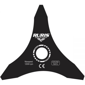Ruris  ps309-1-40/h - Cutit pentru motocoasa - mm 3 dinti DAC 110 DAC 210 DAC 310 DAC 410 DAC 510 RR241 Bravo RR242 Bravo RR270 RR360 RR362 RR400 RR400C RR460 RR460C 280C 300S 330C 430C 520C 731C 740C