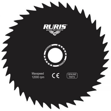 Ruris  PS410C-1-40B - Cutit pentru motocoasa - mm 40 dinti DAC 110 DAC 210 DAC 310 DAC 410 DAC 510 RR270 RR360 RR362 RR400 RR400C RR460 RR460C 280C 300S 330C 430C 520C 731C 740C