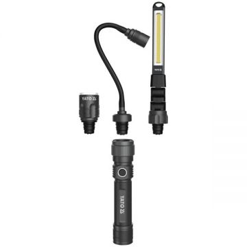 Yato  YT-08521 - Lampa cu 1 acumulator Li-Ion 3.7 V 2.2  Ah