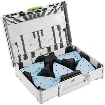 Festool  SYS-STF DELTA GR-Set - Set foi abrazive delta  100x150 mm granulatie mixta 11 gauri 100  bucati