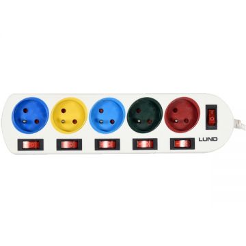 Lund  72460 - Prelungitor electric 2 m 5 prize
