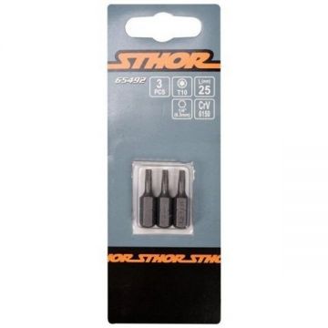 Sthor  65492 - Set capete de insurubare profil TX10 3 bucati