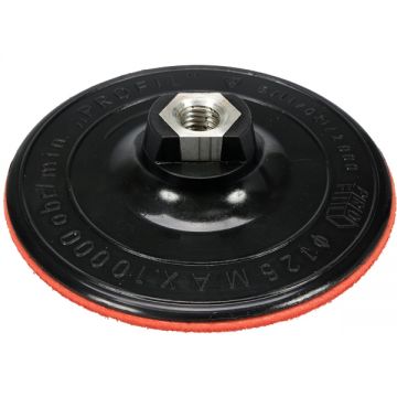 Vorel  08500 - Placa de slefuire rotunda cu scai 125 mm fara gauri compozitie - -