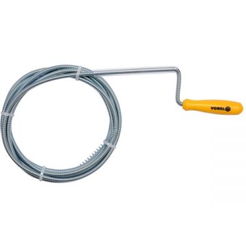 Vorel  55542 - Cablu pentru desfundat tevi 6 mm 3 m
