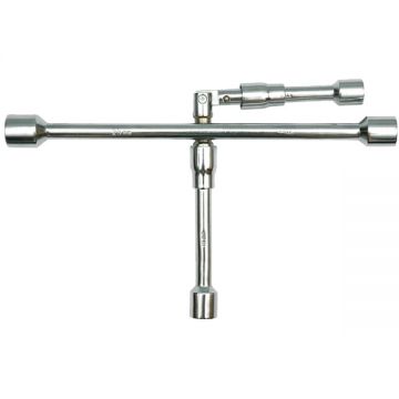 Vorel  57030 - Cheie tip cruce pentru roti 17x19x21x23  mm