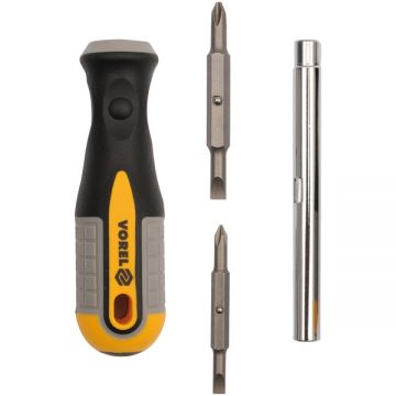 Vorel  64654 - Set capete de insurubare mixt 4 bucati