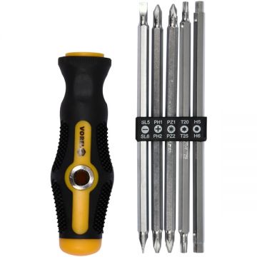 Vorel  64960 - Set capete de insurubare mixt 6 bucati